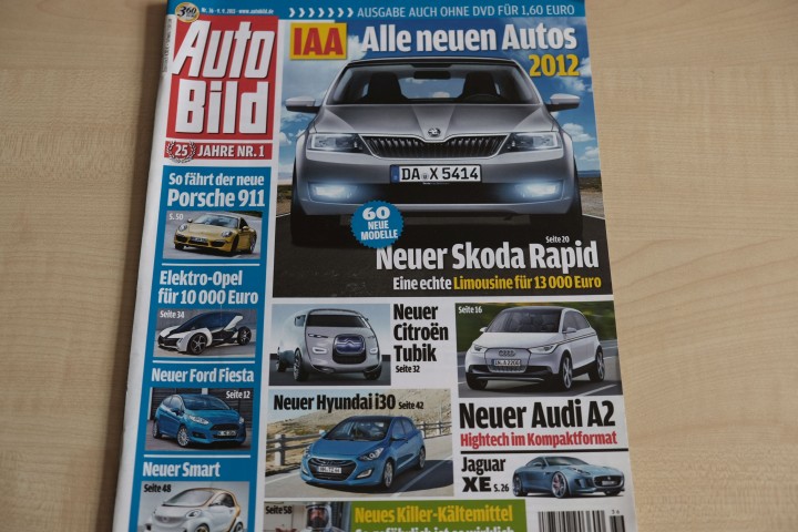 Deckblatt Auto Bild (36/2011)